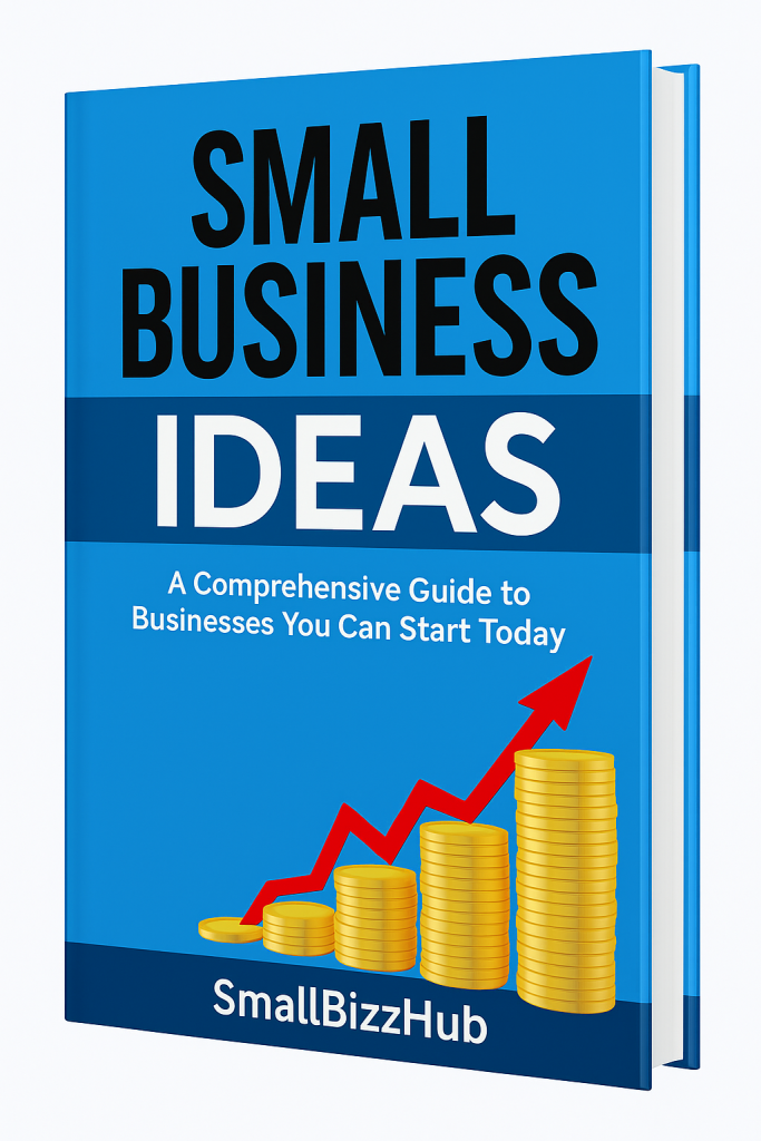 Entrepreneurship eBook for Beginners – SmallBizzHub cover